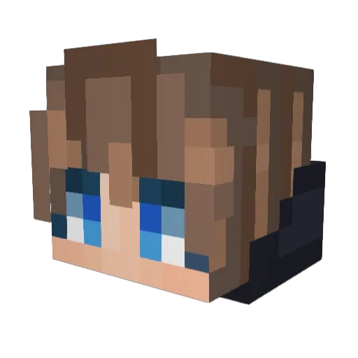 joey4707 Minecraft avatar head, 3D render