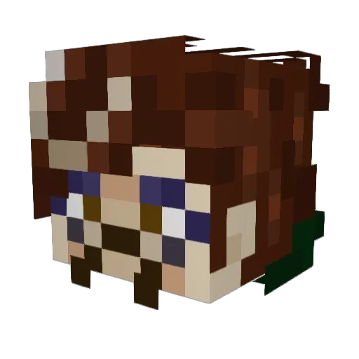 joey__trash Minecraft avatar head, 3D render