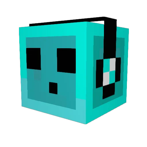 joey_ace Minecraft avatar head, 3D render