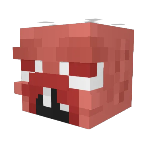 joeyalting Minecraft avatar head, 3D render