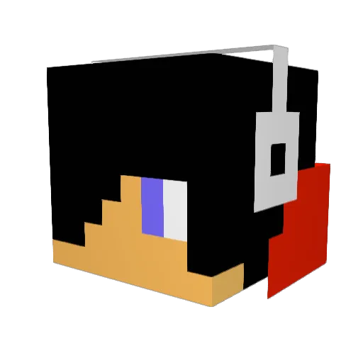joeycironman Minecraft avatar head, 3D render