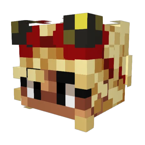 joeydanger1 Minecraft avatar head, 3D render