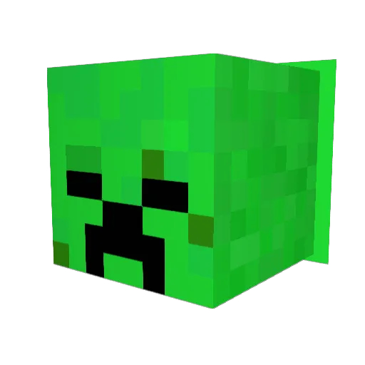 joeydavinci Minecraft avatar head, 3D render