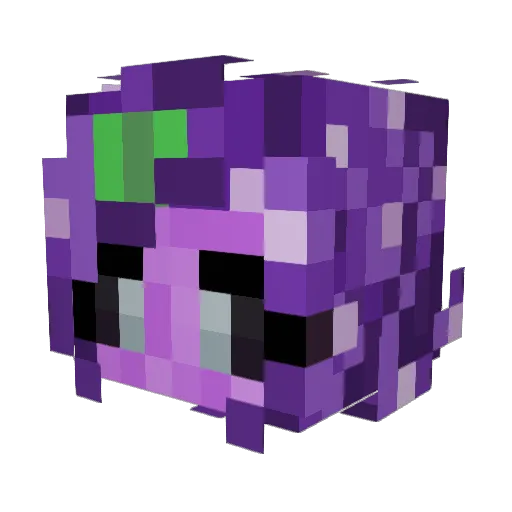joeyful Minecraft avatar head, 3D render