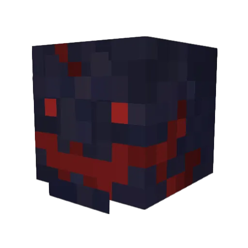 joeyknight Minecraft avatar head, 3D render