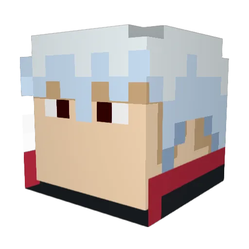 joeylol Minecraft avatar head, 3D render