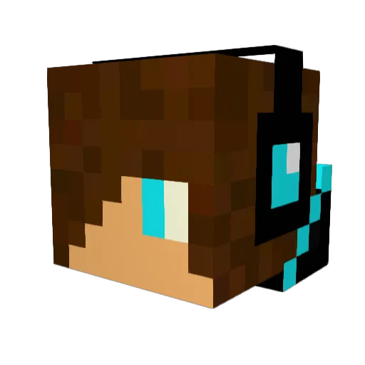 joeyrod5 Minecraft avatar head, 3D render