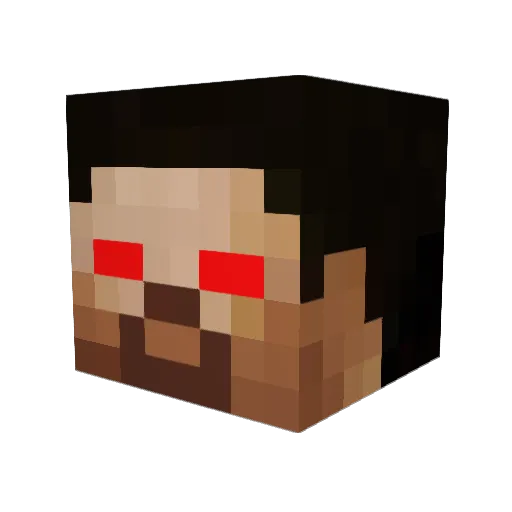 joeysmits2 Minecraft avatar head, 3D render