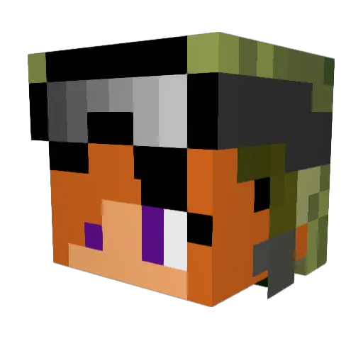 joeyt1011 Minecraft avatar head, 3D render