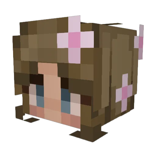 joezon Minecraft avatar head, 3D render