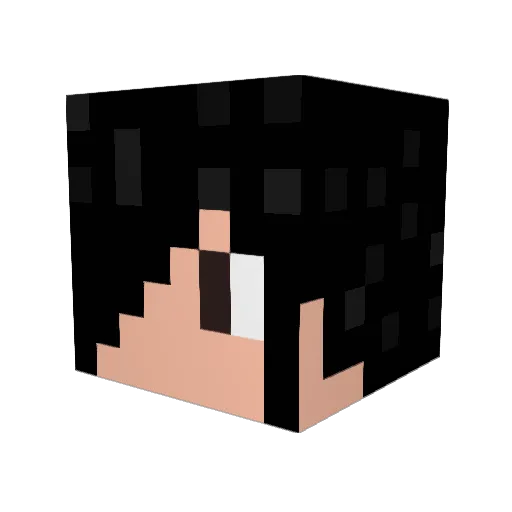 jofc58 Minecraft avatar head, 3D render