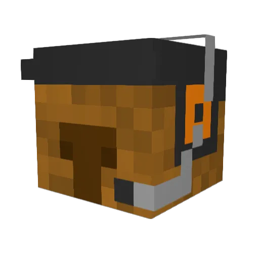 jogak_809 Minecraft avatar head, 3D render