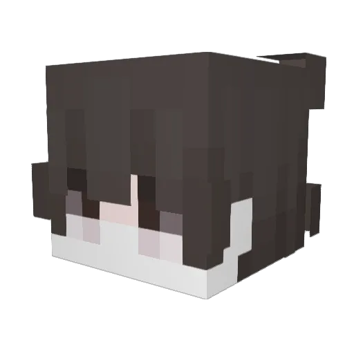 jogeyy Minecraft avatar head, 3D render