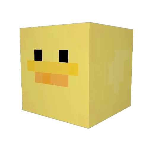 jogso Minecraft avatar head, 3D render