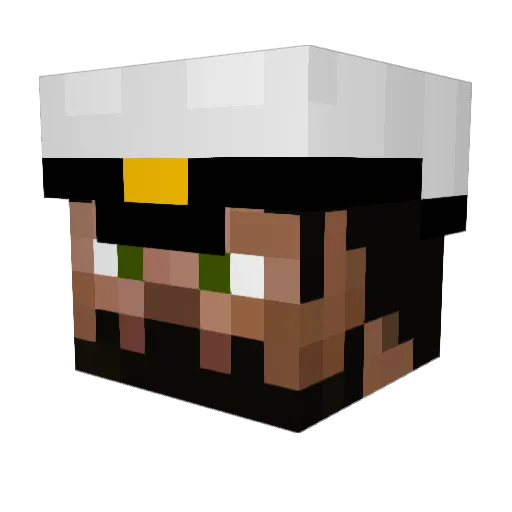 johan1954 Minecraft avatar head, 3D render