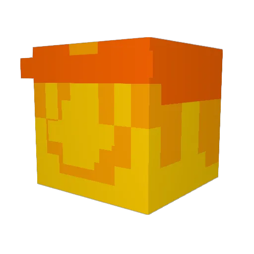 johandeedee Minecraft avatar head, 3D render