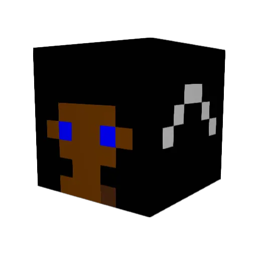 johanforssberg Minecraft avatar head, 3D render