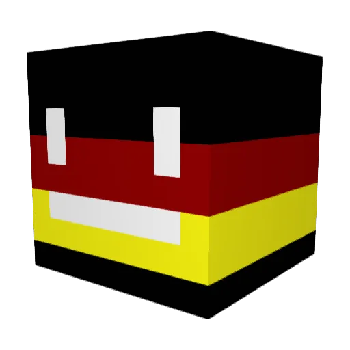 johannes8877665 Minecraft avatar head, 3D render