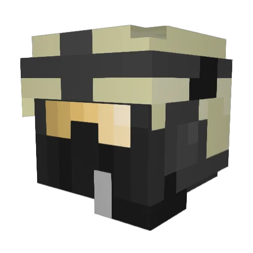john101010 Minecraft avatar head, 3D render