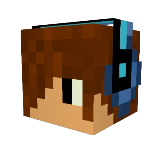 john182654 Minecraft avatar head, 3D render
