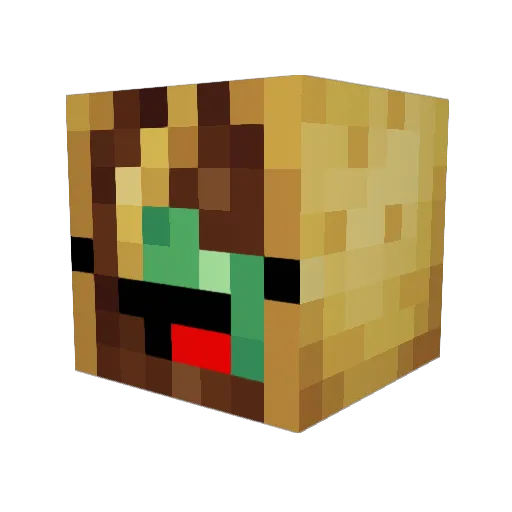 john4boy Minecraft avatar head, 3D render