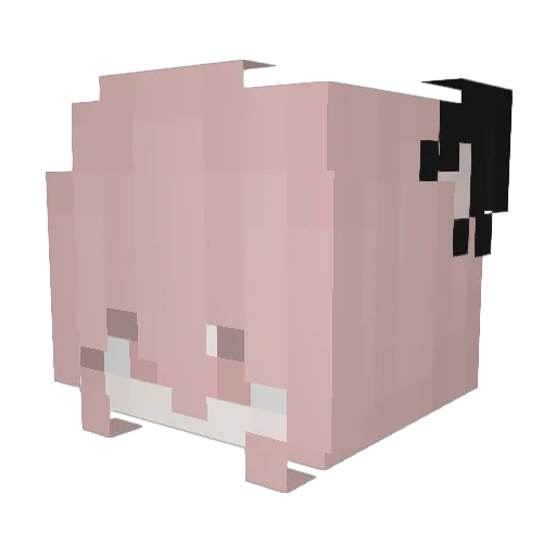 john8712 Minecraft avatar head, 3D render
