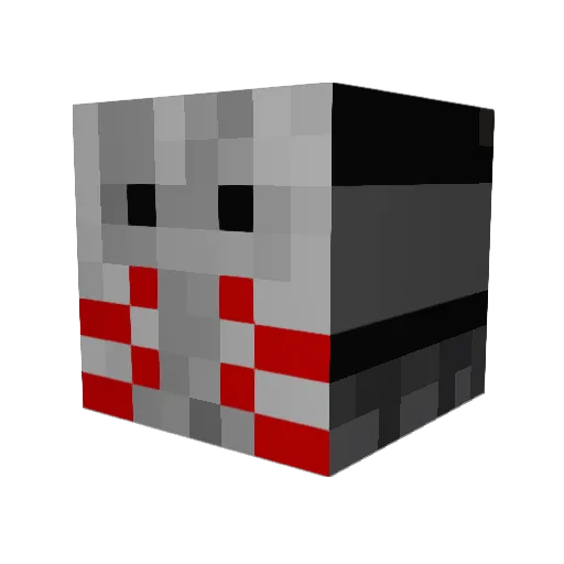 johna11 Minecraft avatar head, 3D render