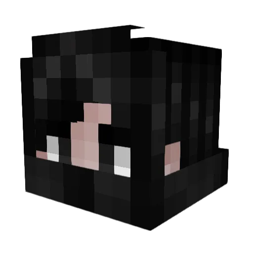 johnb003 Minecraft avatar head, 3D render