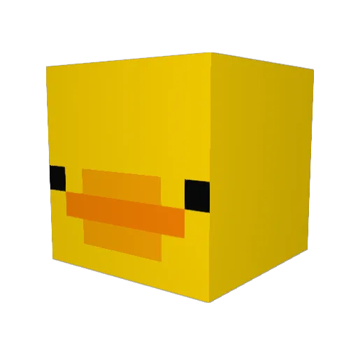 johnemil1 Minecraft avatar head, 3D render