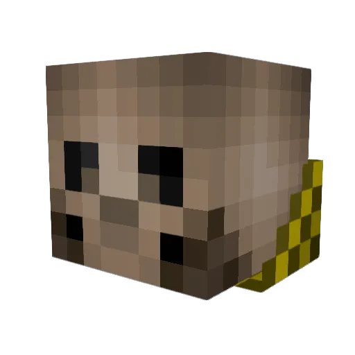 johngv111 Minecraft avatar head, 3D render