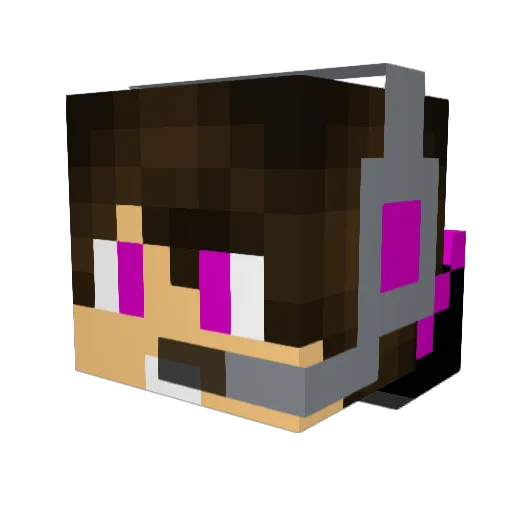 johni002 Minecraft avatar head, 3D render