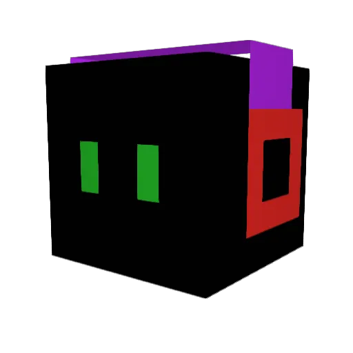 johnmcc7 Minecraft avatar head, 3D render