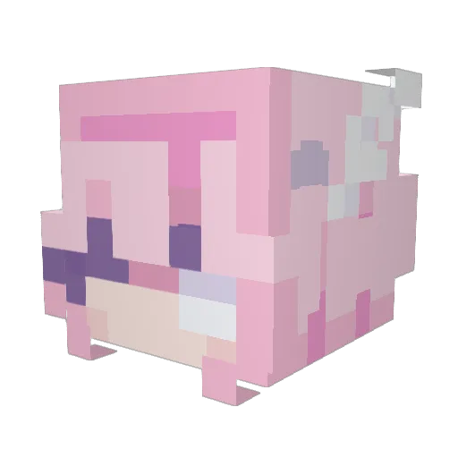 johnny_keker Minecraft avatar head, 3D render