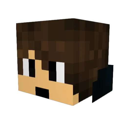 johnnyboy1372 Minecraft avatar head, 3D render