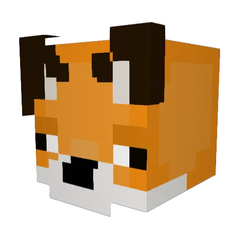 johnnyjxd Minecraft avatar head, 3D render