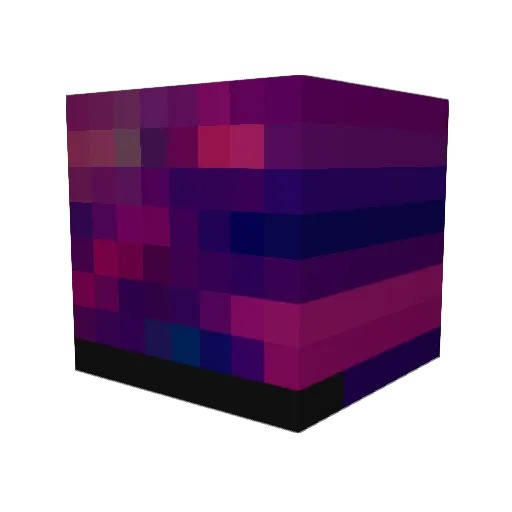 johnnyknox Minecraft avatar head, 3D render