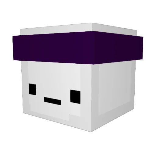 johnpyp Minecraft avatar head, 3D render