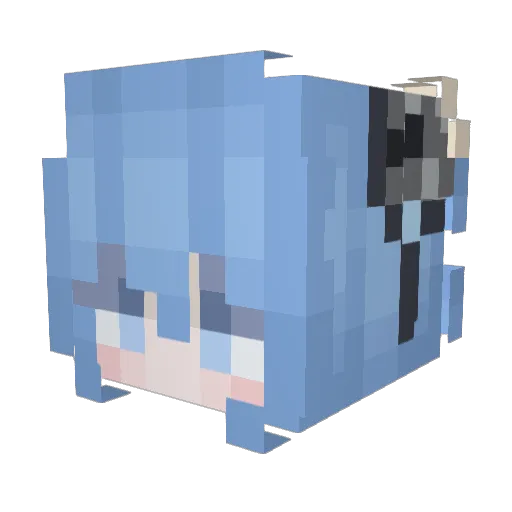 johnson2971 Minecraft avatar head, 3D render