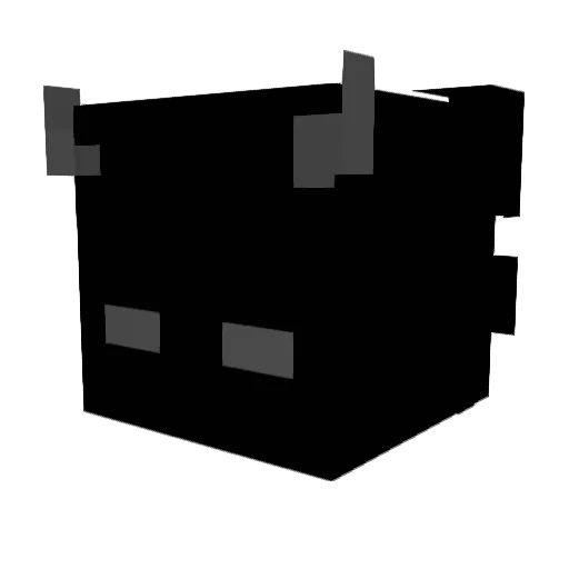 johnweeck Minecraft avatar head, 3D render