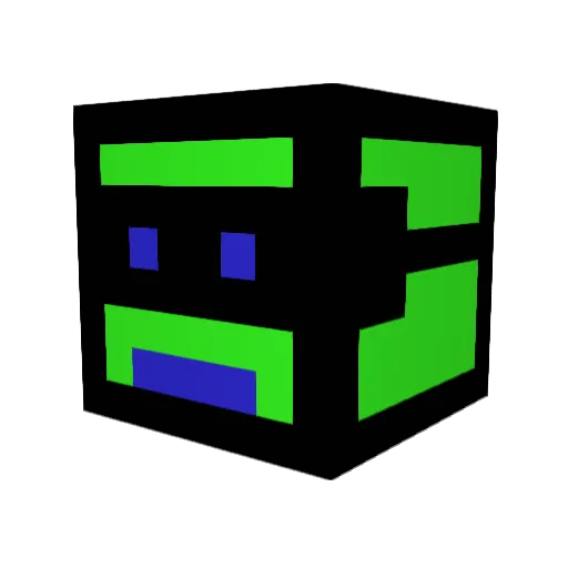 johnyquit Minecraft avatar head, 3D render