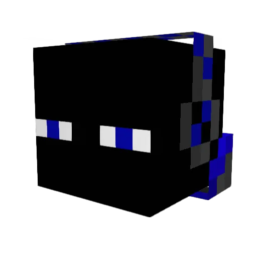 johnything Minecraft avatar head, 3D render
