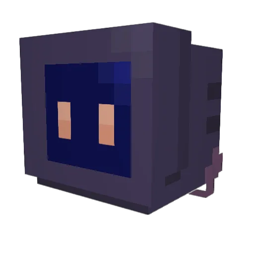 johnyzour Minecraft avatar head, 3D render