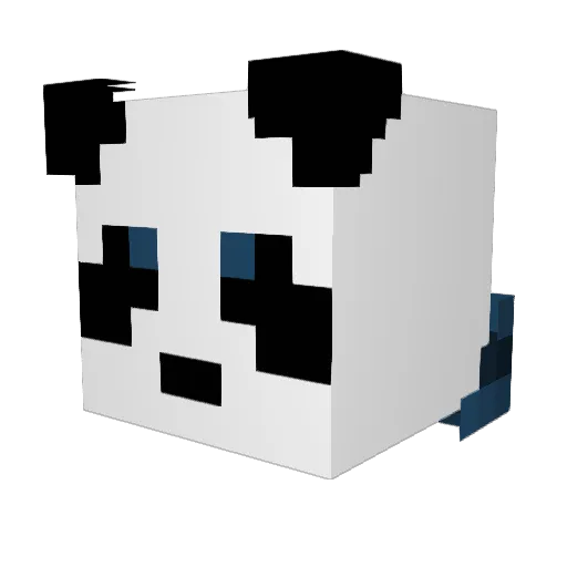 johtje Minecraft avatar head, 3D render
