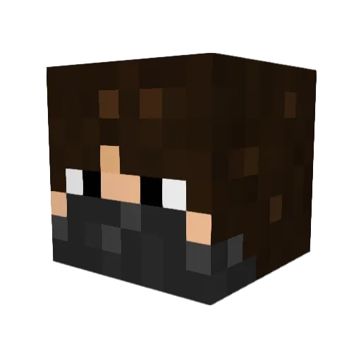 jojo0402 Minecraft avatar head, 3D render