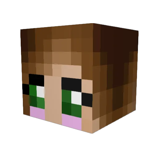 jojo2451 Minecraft avatar head, 3D render