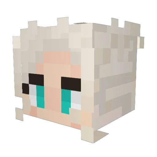 jojo3421 Minecraft avatar head, 3D render
