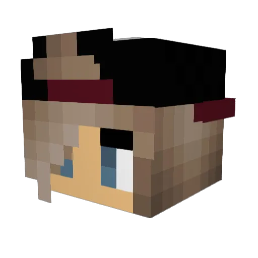 jojo54322 Minecraft avatar head, 3D render