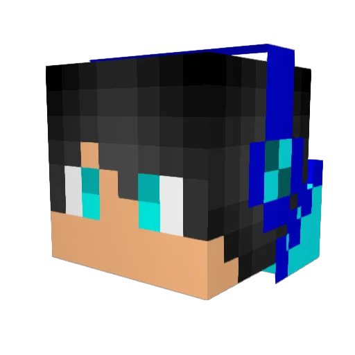 jojo7774me Minecraft avatar head, 3D render