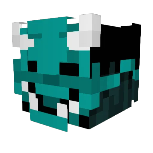jojoFi Minecraft avatar head, 3D render