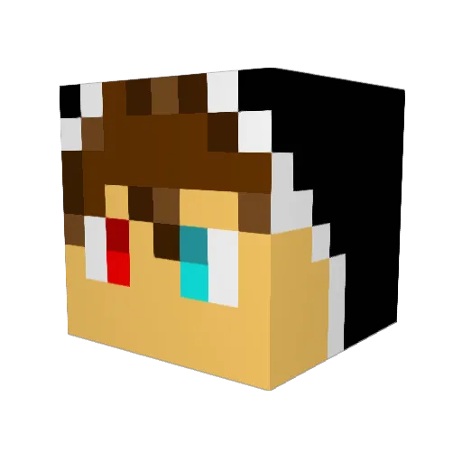 jojo_1608 Minecraft avatar head, 3D render